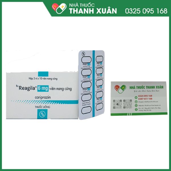 Reagila 6mg điều trị tâm thần phân liệt